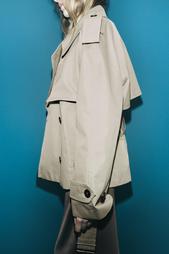 ZW COLLECTION SHORT TRENCH COAT