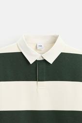 CONTRAST COLLAR POLO SHIRT