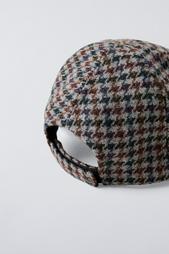 HOUNDSTOOTH CAP