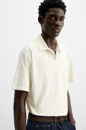 TEXTURED POLO SHIRT