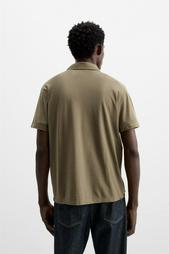 TEXTURED POLO SHIRT