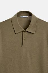 TEXTURED POLO SHIRT