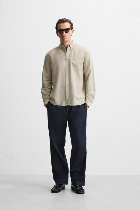 COTTON - LINEN SHIRT