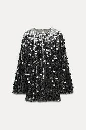 SEQUINNED SHORT DRESS