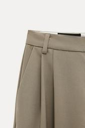 TROUSERS WITH DOUBLE PLEAT