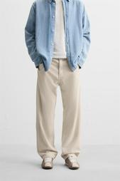 RELAXED FIT CORDUROY TROUSERS