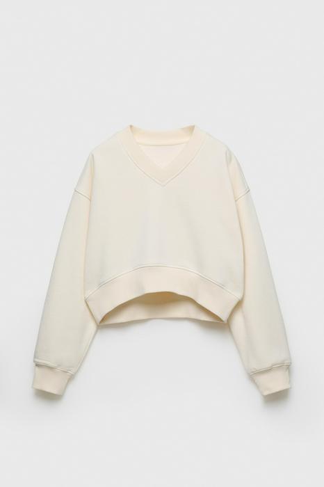 Z3D WARM CROPPED SWEATSHIRT