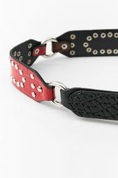 MULTICOLOURED STUDDED BELT