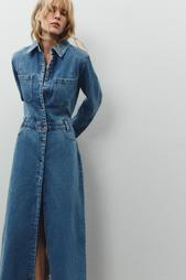 Z1975 LONG DENIM DRESS