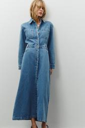 Z1975 LONG DENIM DRESS