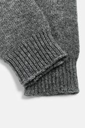 WOOL AND CASHMERE KNITTED GLOVES