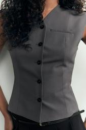 FITTED WAISTCOAT TOP