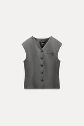 FITTED WAISTCOAT TOP