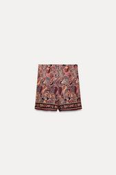 PRINTED PAREO BERMUDA SHORTS