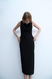 ZW COLLECTION MIDI DRESS WITH SLIT