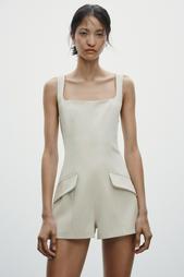 SHORT STRAPPY JUMPSUIT