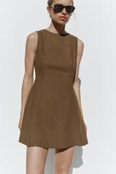 SHORT SLEEVELESS DRESS