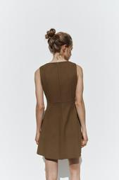 SHORT SLEEVELESS DRESS