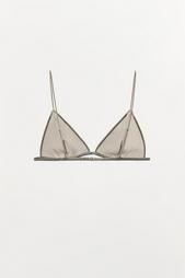 SILK TRIANGLE BRALETTE