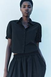 ZW COLLECTION CROPPED SHIRT