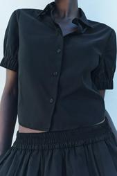 ZW COLLECTION CROPPED SHIRT