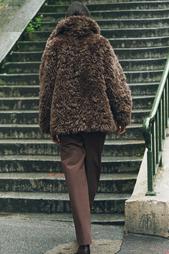 ZW COLLECTION FAUX FUR SHORT COAT