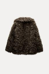 ZW COLLECTION FAUX FUR SHORT COAT