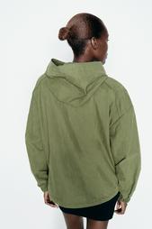 SHORT JACKET WITH HOOD