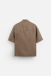 CREASED-EFFECT SHIRT