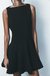 SHORT FLARED DRESS