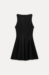 SHORT FLARED DRESS