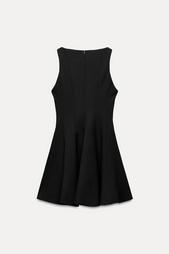 SHORT FLARED DRESS