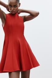 SHORT FLARED DRESS