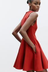 SHORT FLARED DRESS