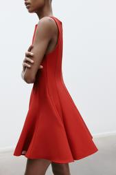SHORT FLARED DRESS