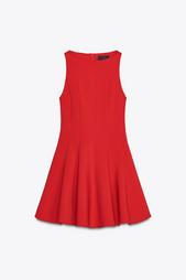 SHORT FLARED DRESS