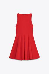 SHORT FLARED DRESS