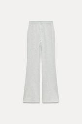 FLARE PLUSH TROUSERS