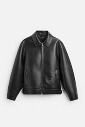 FAUX LEATHER BIKER JACKET