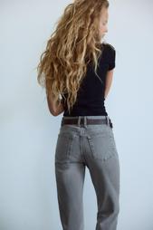 TRF STRAIGHT HIGH-WAIST JEANS