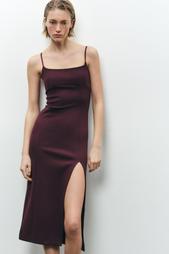 INTERLOCK STRAPPY DRESS