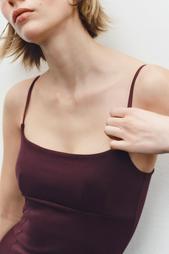 INTERLOCK STRAPPY DRESS