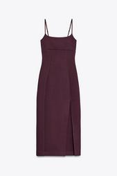 INTERLOCK STRAPPY DRESS