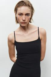 INTERLOCK STRAPPY DRESS