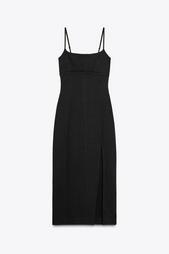 INTERLOCK STRAPPY DRESS