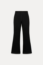 INTERLOCK STITCH BELL BOTTOM TROUSERS