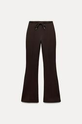 INTERLOCK STITCH BELL BOTTOM TROUSERS