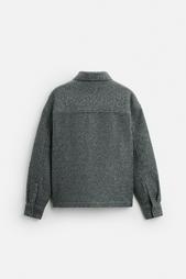 BOUCLÉ OVERSHIRT