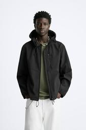 TECHNICAL HOODED JACKET