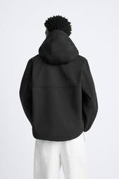 TECHNICAL HOODED JACKET